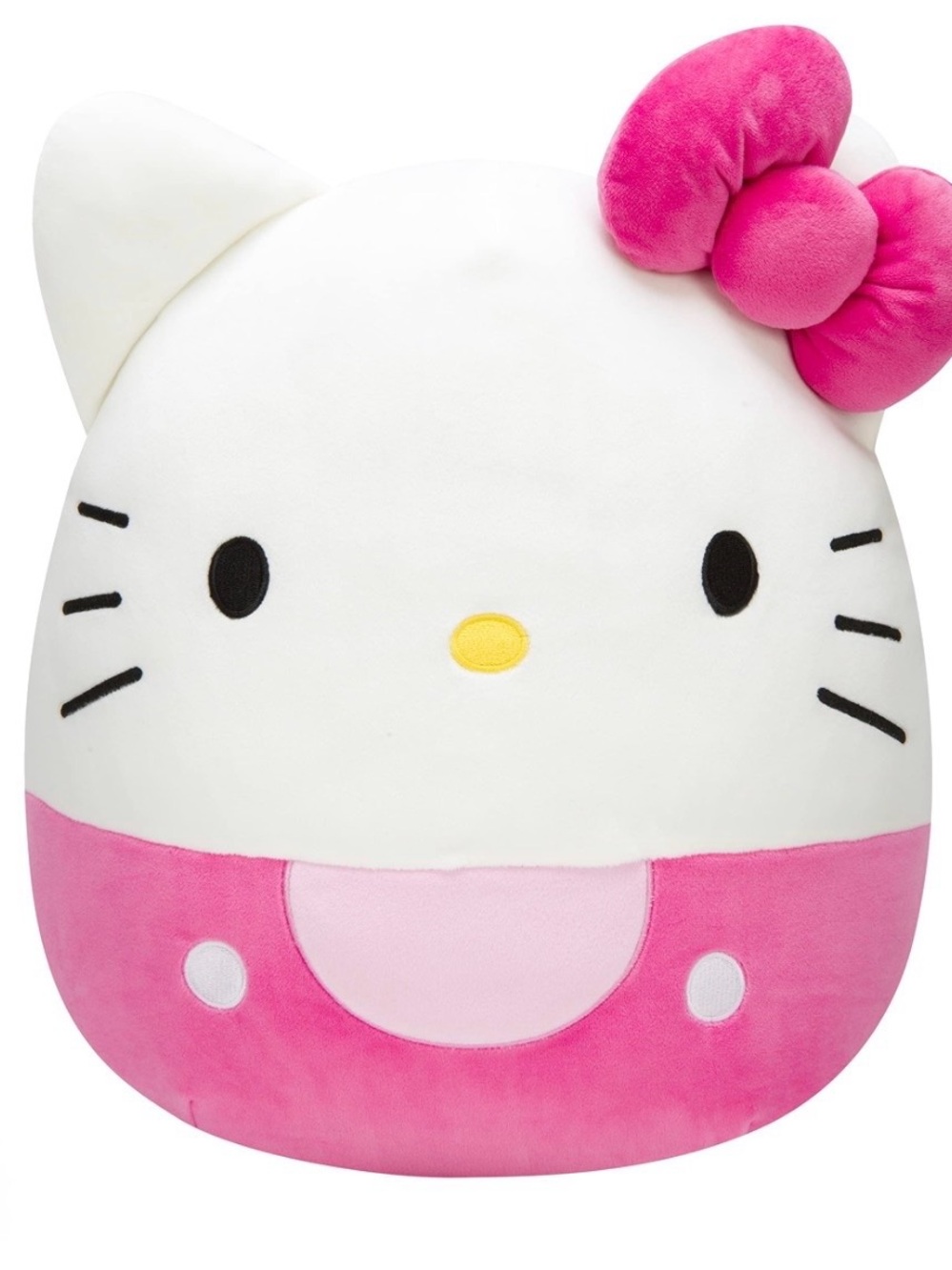 Sanrio Hello Kitty White & Pink Plush Squishmallow